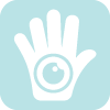 Symbol van Auge-Hand Koordination