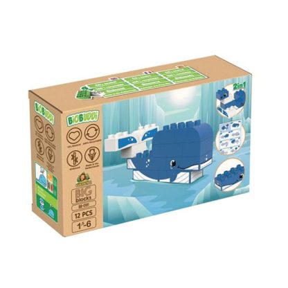 Arktis Bausteine Bioplastic Spielzeug, 100% Naturlich - box