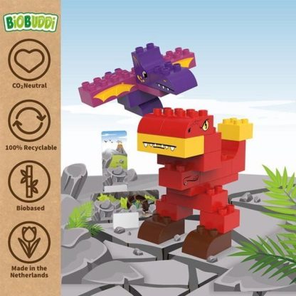T-Rex Bausteine Bioplastic Spielzeug, 100% Naturlich - cover