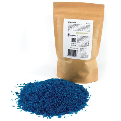 gefärbter Reis - blau-Rückseite und Produkt außen